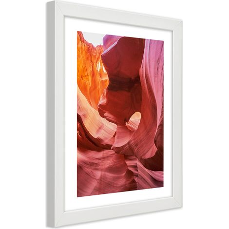 Quadro con cornice, Rocce rosse - 30x45 (1/5)
