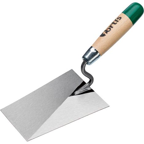 Fortis Stukkateurkelle S-Hals 200mm rostfrei (1/3)