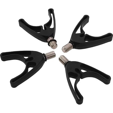 Lot de 4 coussinets pour supports de canne à pêche, adaptés aux supports en U (1/5)