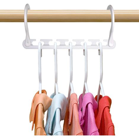 Lot de 8 étagères de séchage et rangement, organisateur d’armoire et placard (1/3)