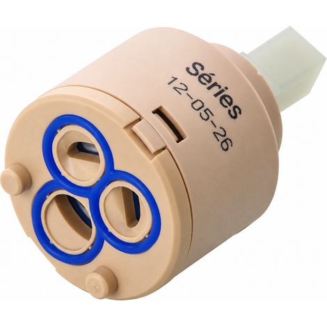 Cartouche céramique mitigeur n° 2 cartouche 40 mm type espagnol 10 × 6 × 4 cm 100 g – Livraison gratuite