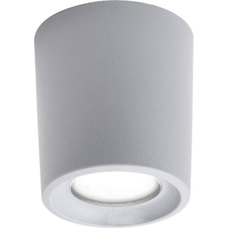 Plafoniera esterno resina top light pisa plp gr gu10 cct led ip55 (1/5)