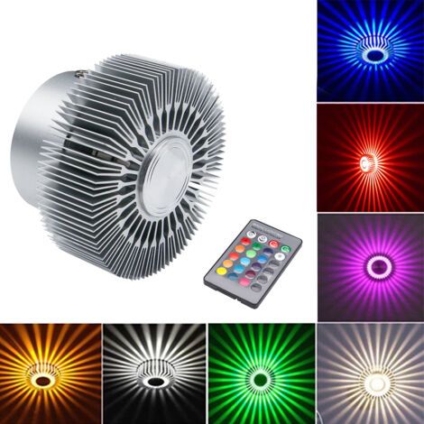 Applique murale enfantSpot lumineux LED encastrable coloré pour le plafond, montage en Surface, idéal (1/5)