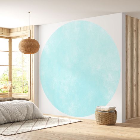 Papier peint rond / cercle - Couleur Tendance - 637 - Diamètre 30 cm (1/4)