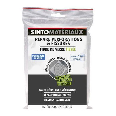 SINTO Sintomaterials tejido de fibra de vidrio x l.16,5 cm SINTO