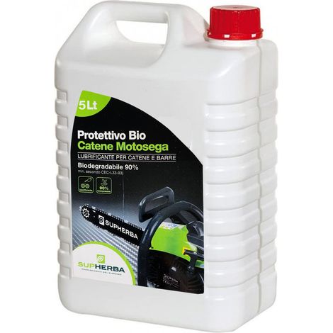 Lubrificante supherba catene motosega 5 Lt (1/2)
