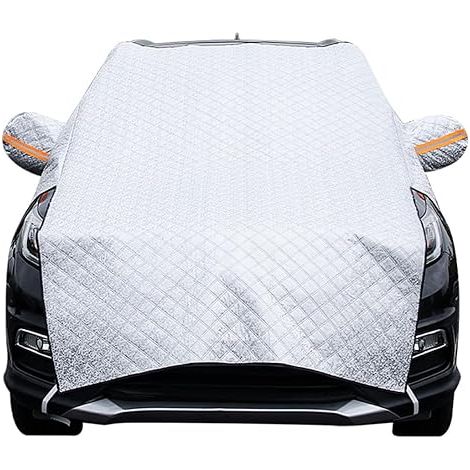 Housse de pare-brise automobile couche triple imperméable et anti-UV pour rétroviseur 267x145 cm