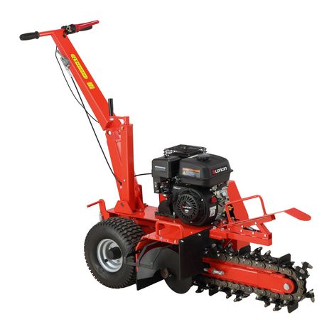 Zanjadora de gasolina de 450 mm y 6,5 CV - YT-86139