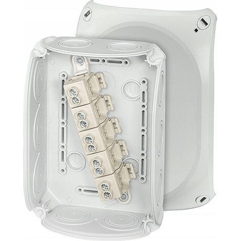 Scatola di derivazione hensel dk 1010 gz ip66 180x130x77 mm