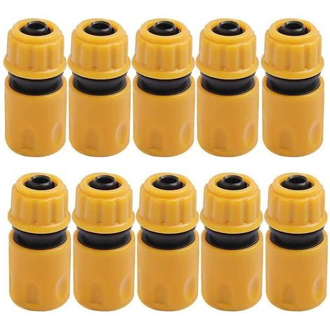 10pcs Garden Hose Connectors, Garden Hose Fittings, Plastic Quick Connect Watering Fittings, Watering Connector, Watering Nozzle, Hose Connector, Garden Quick Connect Watering Fittings (1/5)