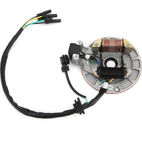 Stator d’allumage et volant moteur de réparation pour moteur Lifan 50‑125cc, moto de cross et pit bike (1/5)
