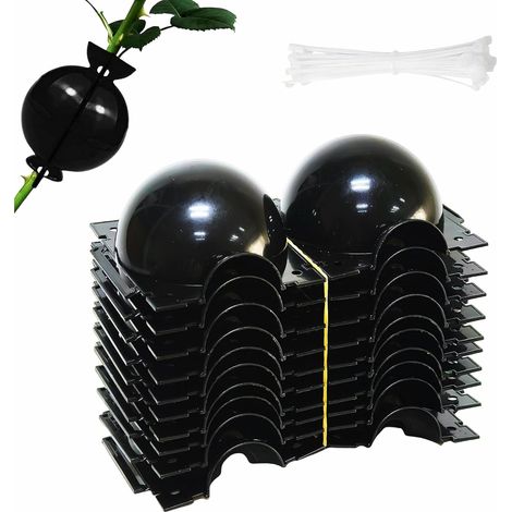 10PCS - Kit Marcottage Aérien - Boule de Bouturage - Transparent Réutilisable Pour Enracinement Rapide Jardin Intérieur Extérieur - 8x6cm