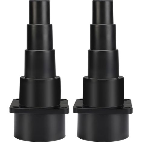 Adaptador de manguera para aspiradora doméstica de 5 capas, accesorios multifuncionales para colector de polvo, compatible con el adaptador de herramientas universal 90687 (2 unidades). (1/5)