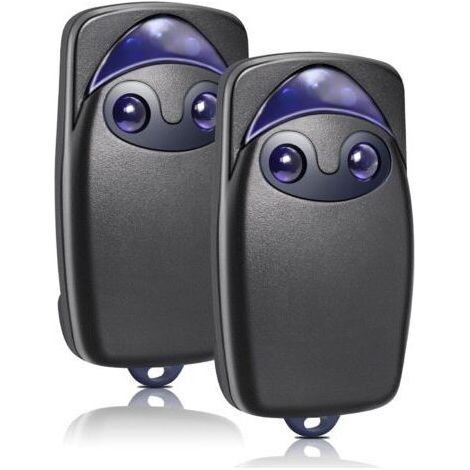 2PCS Telecommande Portail pour Flo2r-s, 433,92 MHz Telecommande Porte de Garage Compatible avec Flo2R-S, 2 Canaux (1/5)
