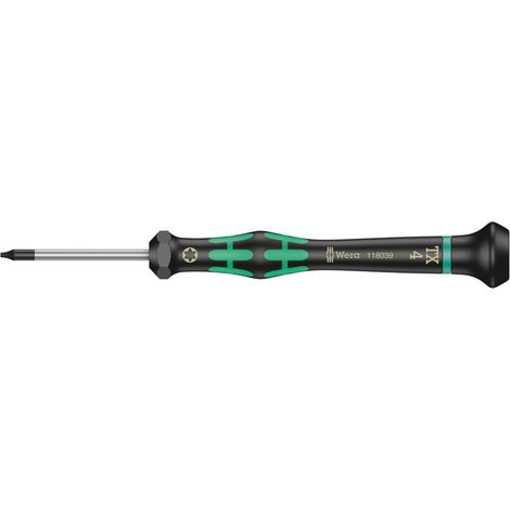 WERA Elektronik-Schraubendreher TORX T 4x 40mm