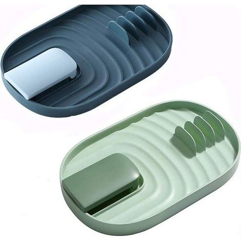 2 pièces support pour couvercle de casserole support pour cuillère (1/5)