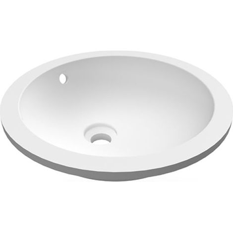LAVABO SOTTOPIANO TONDO VARIANT 41X41 CM Bianco
