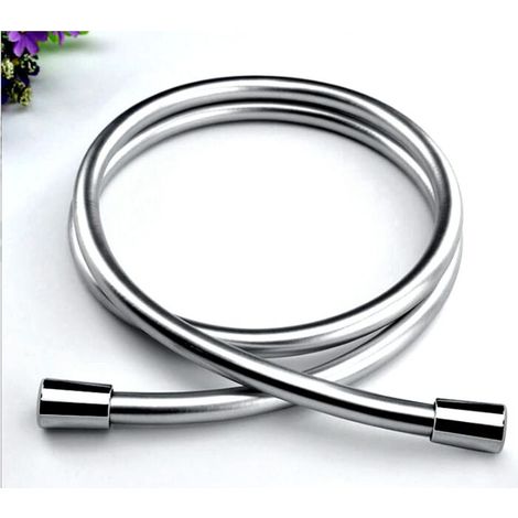 Flexible de douche Tuyau de douche Tuyau de pommeau de douche à main Rallonge de tuyaux flexibles-1m
