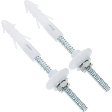 Kit de fixation pour lavabo mural TEHAUX avec vis et kit d'installation pour lavabo et accessoires de salle de bain universels (1/5)
