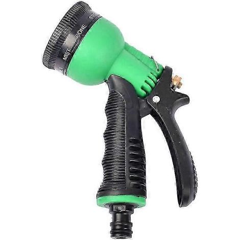 8 Function Spray Nozzle Gun - 8 Speed Spray Nozzle Connects To Garden Hose (1/4)