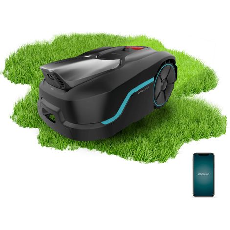 Cecotec Robot Cortacésped sin Cables - Reconocimiento de Objetos - Cámara Conga Grasshopper 800 ProAI - Autonomía hasta 800m² (1/3)