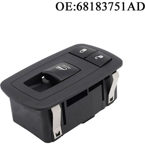 The reference number 68183751AD makes it compatible with the electric window switches of the Dodge, Jeep and Chrysler brands. (1/4)