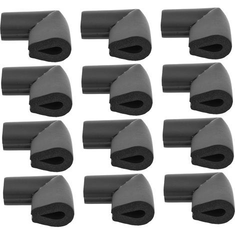 Lntyq 12 Pièces Cadre photo meubles verre en forme de U coin de protection transport mobile protecteur d'angle en mousse mobile 12 pièces Protège-angles pour table tableau (1/5)