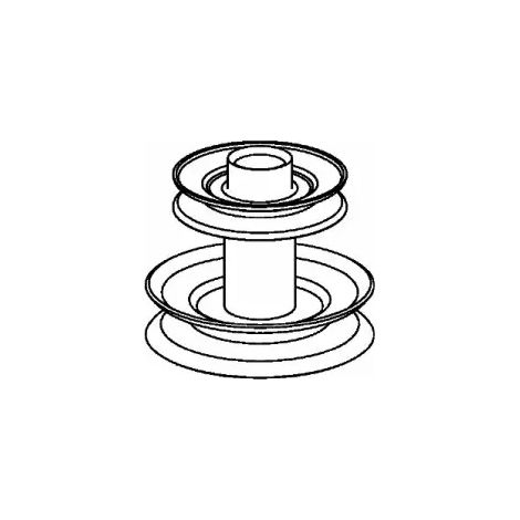 Puleggia ORIGINALE MTD 756-05184
