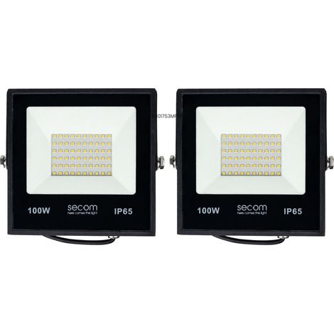 Confezione da 2 proiettori LED Provit da 100 W, 11.000 lm, IP65 2