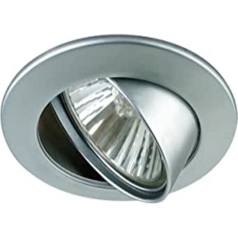 PAULMANN - 6 PEZZI - FARETTI DA INCASSOORIENTABILI - LAMPADINA ALOGENA INCLUSA - 6x50 W, 230 V, GU10 - IN ALLUMINIO ZINCATO OPACO