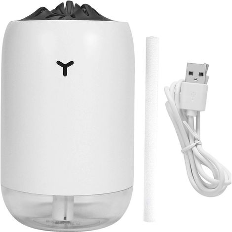 Tragbarer 260-ml-USB-Luftbefeuchter mit Nachtlicht für Zuhause und Büro (1/5)