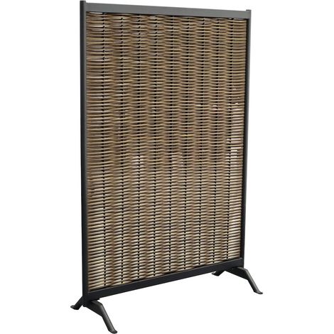 PROLOISIRS Claustra - MUSE - Graphite - Aluminium époxy / Wicker rond