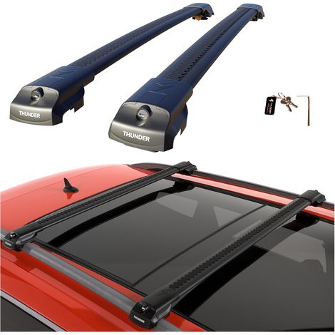 Thunder Dachgepäckträger für Reling SSANGYONG KORANDO (C300) 2019-