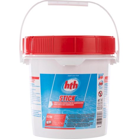 HTH – Désinfectant chloré de piscine – Hypochlorite de calcium 300g – Dissolution lente pour 20m3 – Chloration permanente (1/7)