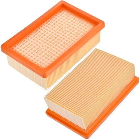Applicable 2 Filtre D'Aspirateur Pour KäRcher Wd4 Wd6 Mv4 Mv5 Mv6 Accessoires à Vide Pour KäRcher Filter 2 863-005.0 4410 (1/5)