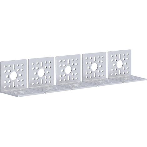 Stück L-förmige Halterungen aus Aluminiumlegierung, 90-Grad-Winkel, 48 x 48 mm, Servo-Montagehalterungen