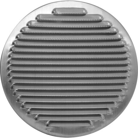 1PZ GRIGLIA AERAZIONE ALLUMINIO CON RETE D 150 MM (1/2)
