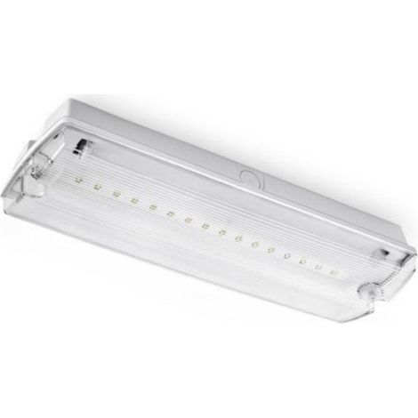 Bloc de secours BAES LED Batterie 4 Pictogrammes 4W IP65 - SILAM