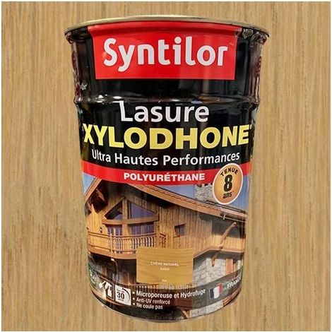 Lasure Ultra Hautes Performances 8 Ans Chêne Naturel Satiné 5L+20% (1/2)