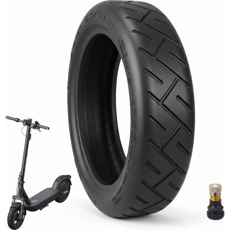 Pneu sans chambre à air 60/90-8 pour scooter électrique Xiaomi 6/Xiaomi 5 Plus, 12 pouces, accessoire de pneu de route anti-explosion, roues de rechange épaisses (1 pièce) (1/5)