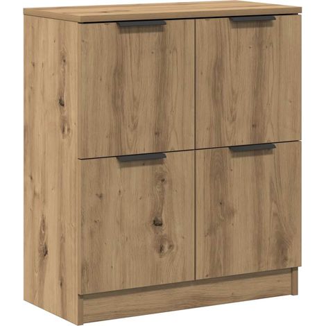 Maison Exclusive - Credenza Rovere Artigianale 60x30x70 cm in Legno Multistrato