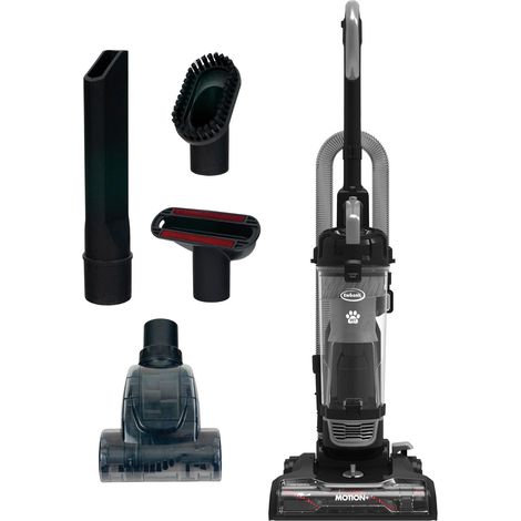 Ewbank EW3002 MOTION+ Reach Pet Bagless Upright Vacuum Cleaner, 4 Litre Dust Capacity, Noise Level 80 dB, Washable Sponge Filter, Multi Cyclone Technology, Silver