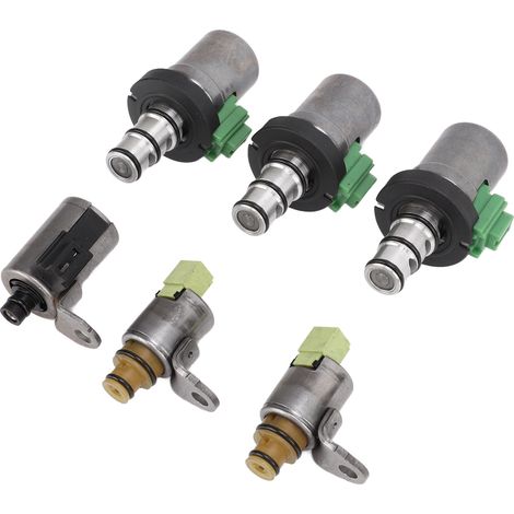 Lot de 6 électrovannes de boîte de vitesses 4F27E, compatible Mazda 2 3 5 6 CX-7 MPV (1/5)