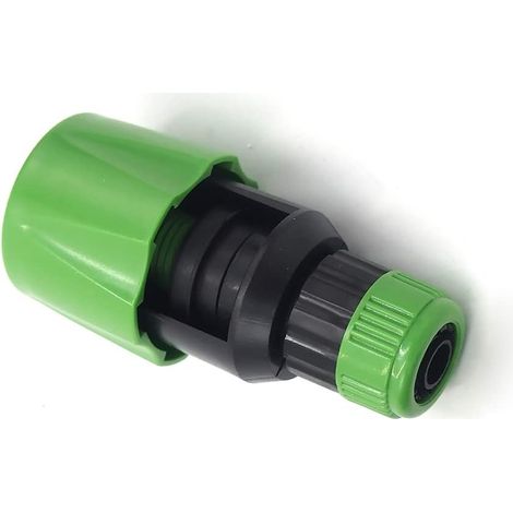Adaptateur de robinet d'eau, 1 adaptateur de robinet de cuisine et de jardin (connecteur à tête ronde) (1/5)