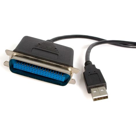 StarTech.com Câble Adaptateur de 3m USB vers 1 Port Parallèle pour Imprimante - Mâle Mâle