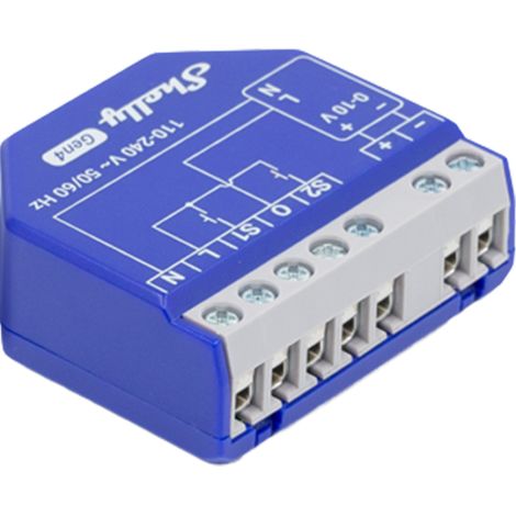 SHELLY - Shelly Dimmer 0/1-10V PM Gen4 - regolatore dimmer con misura consumi (1/5)