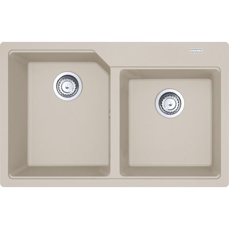 Franke Urban Ubg 620-36-33. Tipo di lavello: Lavello sottopiano, Forma del lavandino: Rettangolare, Materiale del lavandino: Fragranito. Larghezza: 780 mm, Lunghezza: 500 mm, Larghez... - 114.0686.762