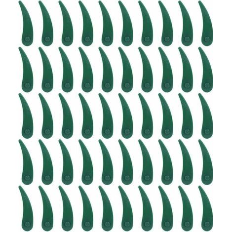 Confezione da 50 lame di ricambio in plastica per tagliabordi Bosch Durablade Art 23-18 LI e Art 26-18 LI. (1/4)