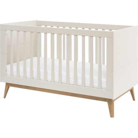 SETH Mitwachsendes Babybett 70 x 140 cm ohne Matratze (1/5)