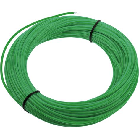BeMatik - Cable electroluminiscente verde fuerte de 2.3mm en bobina 25m